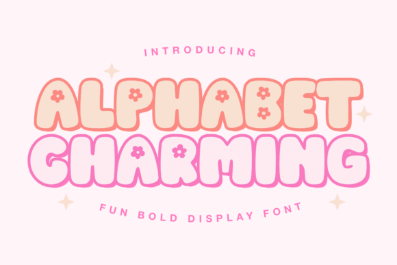 Alphabet Charming: A Display Font with Editorial Spirit