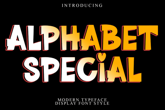 Alphabet Special: A Display Font Built for Campaigns That Pop
