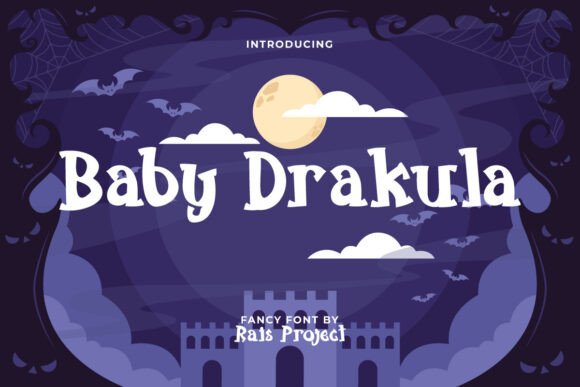 Baby Drakula Font: Cute, Fancy, and Editorial-Ready