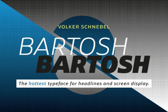 Bartosh Font Review: A Display Typeface for Web Designers