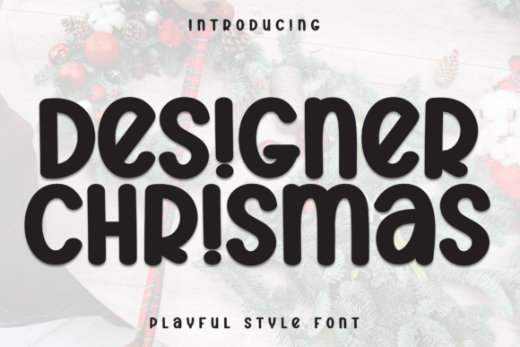Designer Christmas: A Playful Handwritten Font for Holiday Campaigns