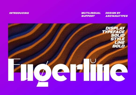 Fugerline: A Display Typeface to Elevate Your Small Business Branding