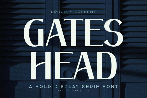 Gateshead: A Display Font Built for Real Projects