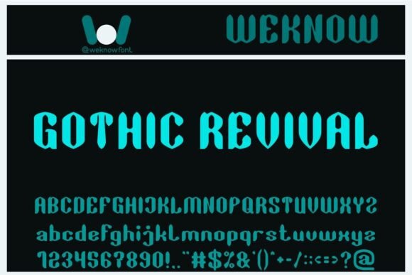 Gothic Revival: A Display Font Built for Bold Marketing