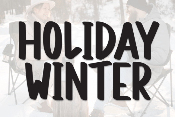Holiday Winter Font: A Handwritten Typeface for Digital Branding