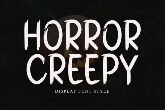 Horror Creepy Font for Editorial Design That Grips