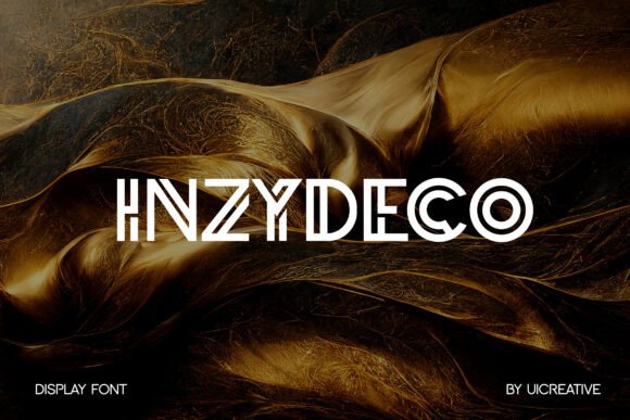 Inzydeco: The Display Font That Elevates Campaign Visuals