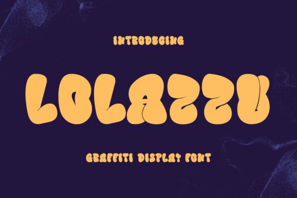 Lolazzu: A Bold Bubble Font for Scroll-Stopping Marketing Visuals