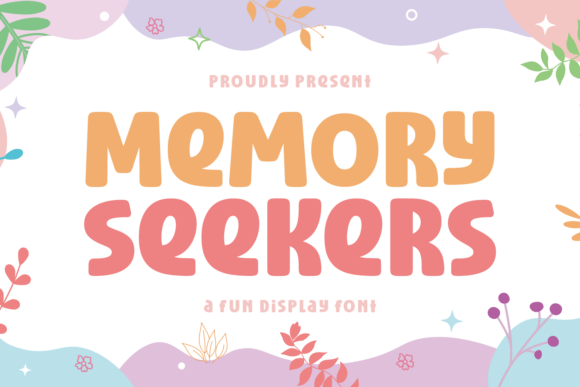 Memory Seekers: A Nostalgic Display Font for Crafters