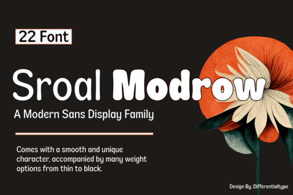 Sroal Modrow: The Display Font That Refined My Brand's Look