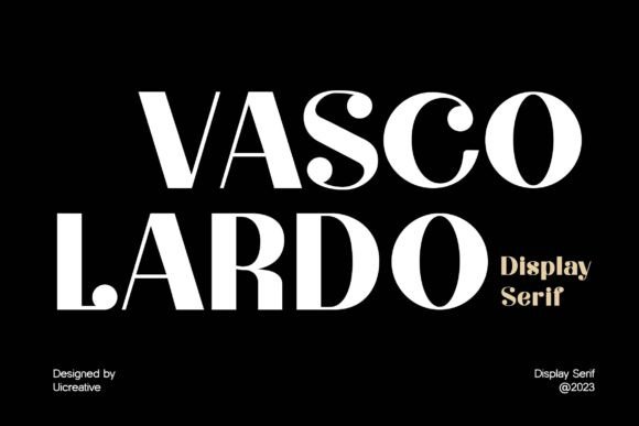 Vascolardo Serif Font: A Small Business Branding Upgrade